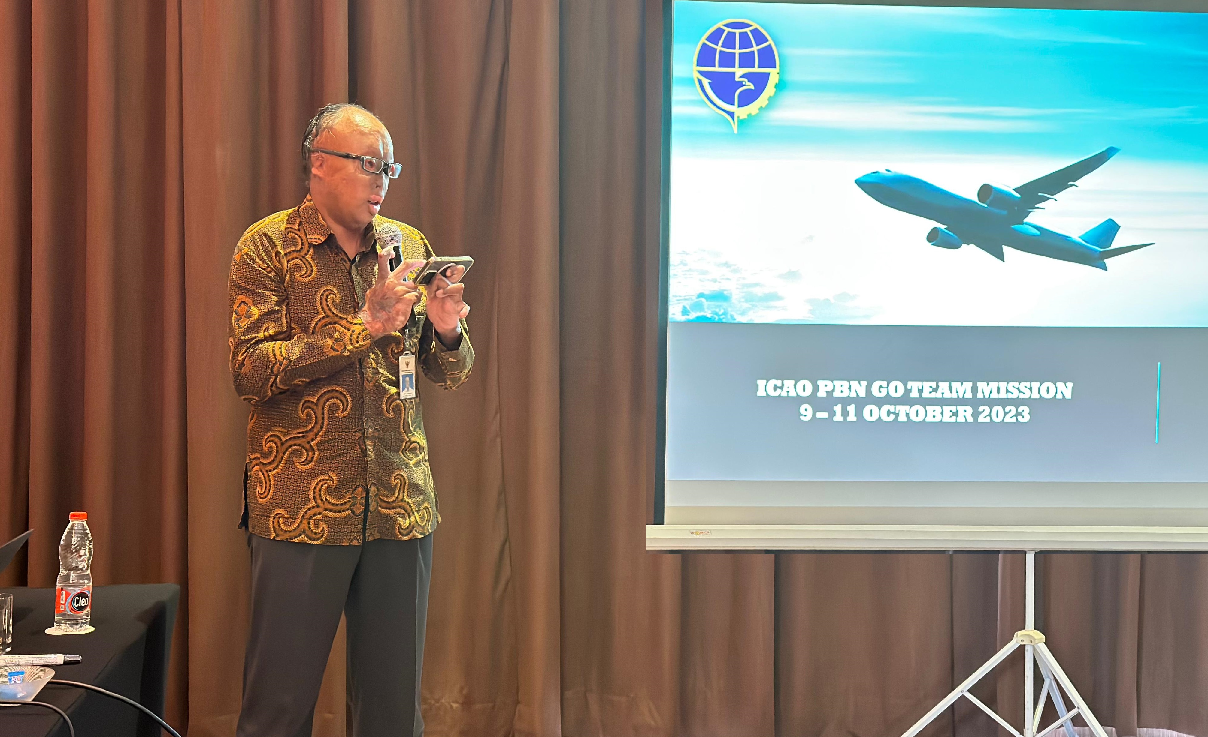 Gambar Artikel Peningkatan Layanan Navigasi Penerbangan ICAO Performance Based Navigation Kunjungi Indonesia
